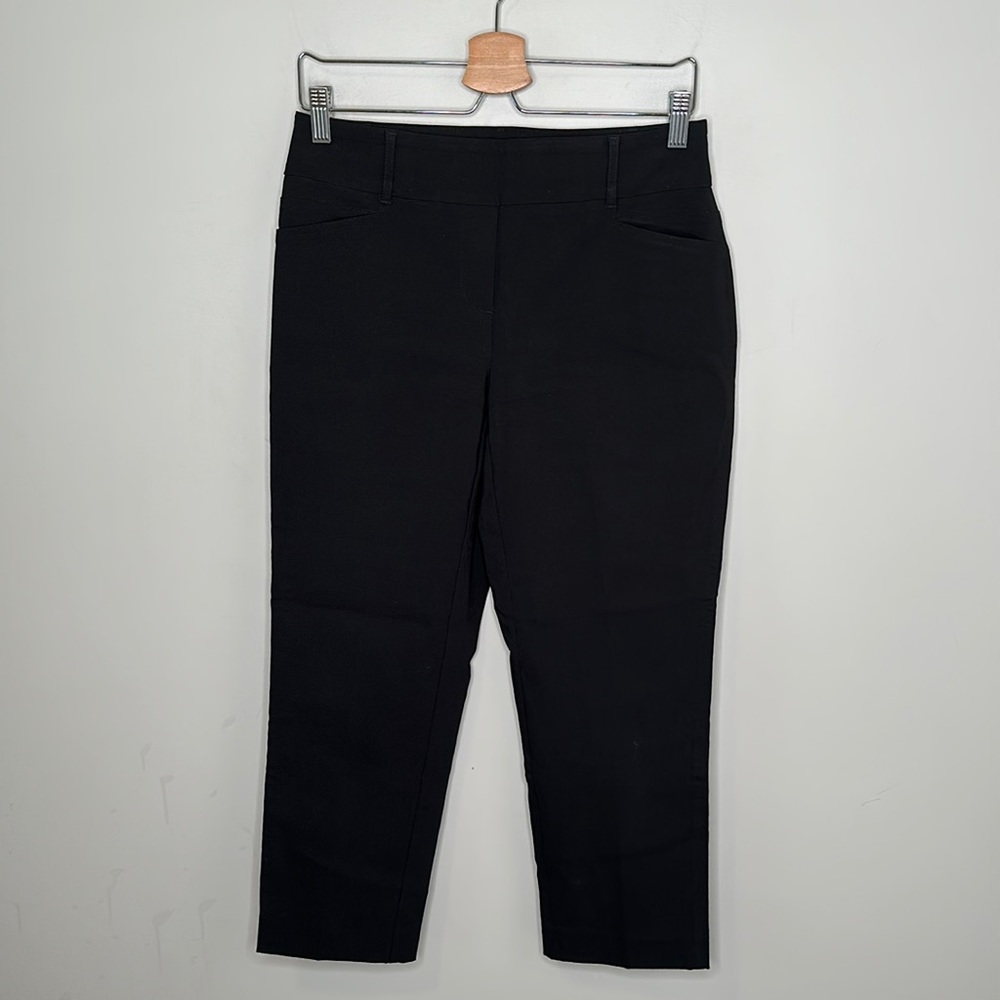 Reitmans Black Ankle Capri Pants